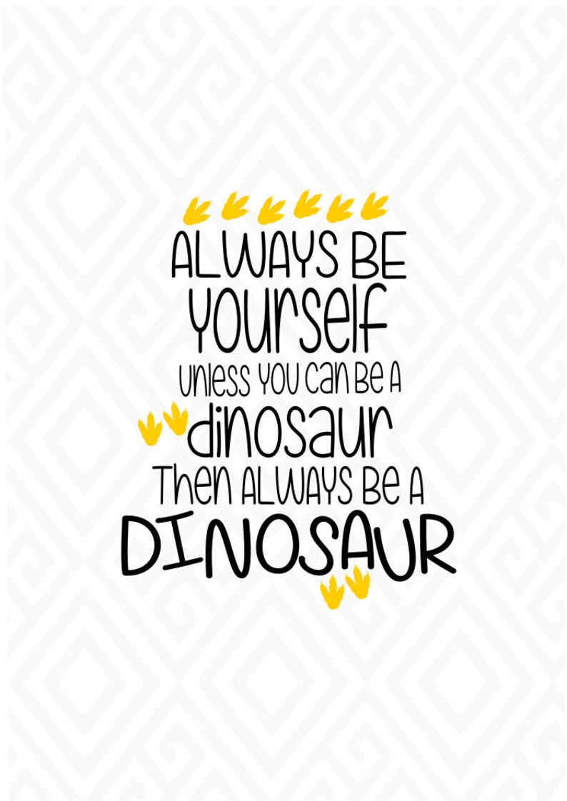 Download Dinosaur Svg Boy's Room Art Boy Svg Dinosaur Wall | Etsy