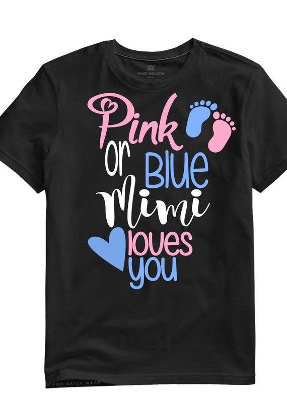 Download Gender Reveal Svg Pregnancy Svg Mimi Shirt Svg Baby Svg Etsy