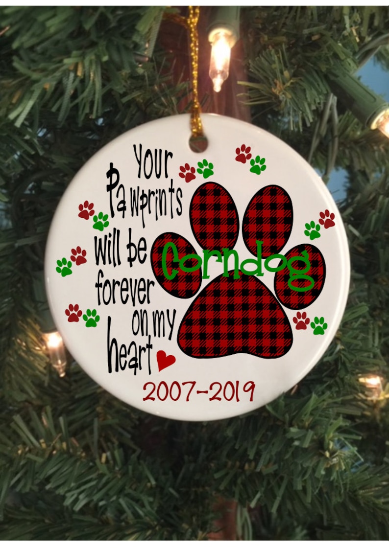 Download Dog Memorial SVG Dog Ornament SVG Dog Christmas SVG ...
