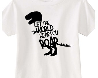 Let the World Hear You Roar; SVG, DXF, EPS, Ai, Png and Pdf Cutting Files for Electronic Cutting Machines