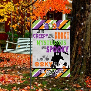 Halloween Sublimation, Halloween Garden Flag Design, Halloween PNG Design, 12&quot; x 18&quot; Garden Flag Design, Digital Download