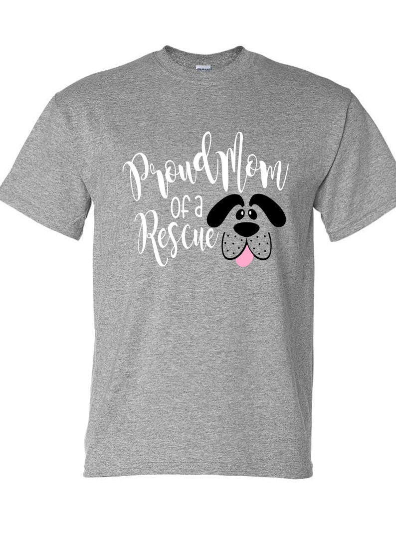 Download Rescue Dog SVG Mom T Shirt SVG Dog SVG Rescue T Shirt Dxf ...