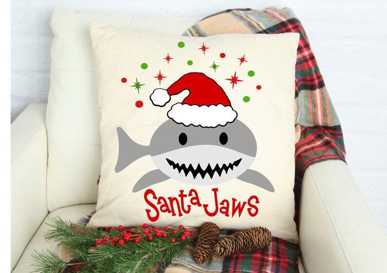 Download Santa Jaws SVG Baby Shark SVG Christmas Shark SVG ...