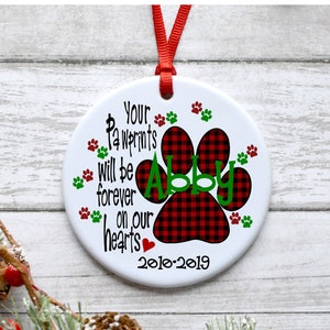 Dog Memorial SVG, Dog Ornament SVG, Dog Christmas SVG, Dog Sublimation Design, Svg, Dxf, Ai, Pdf, Eps, Png, Digital Cut Files