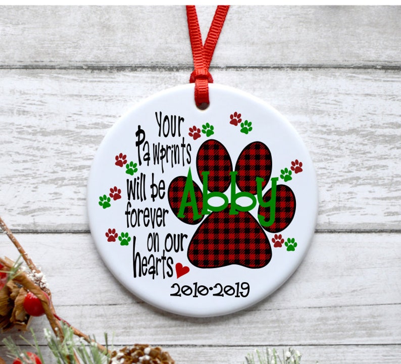 Download Dog Memorial SVG Dog Ornament SVG Dog Christmas SVG Dog | Etsy