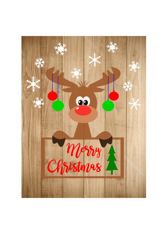 Download Christmas Moose SVG Christmas Sign SVG Christmas Svg | Etsy