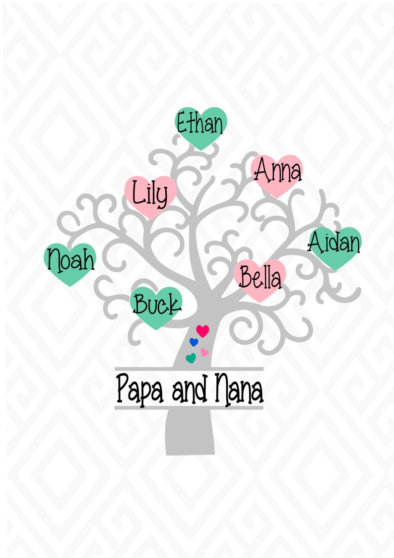 Free Free 96 Grandkids Family Tree Svg SVG PNG EPS DXF File