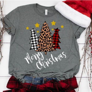 Buffalo Plaid Svg, Leopard Print Svg, Christmas Svg, Christmas T Shirt ...