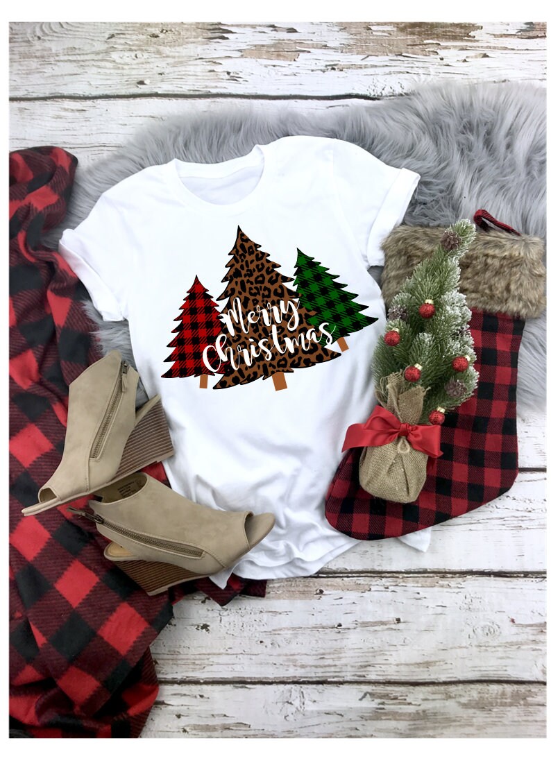 Download Buffalo Plaid Svg Leopard Print Svg Christmas Svg ...