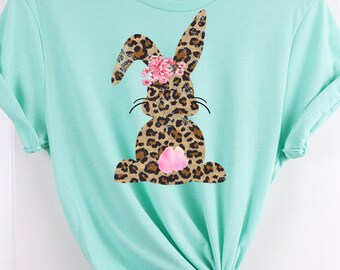 leopard bunny shirt