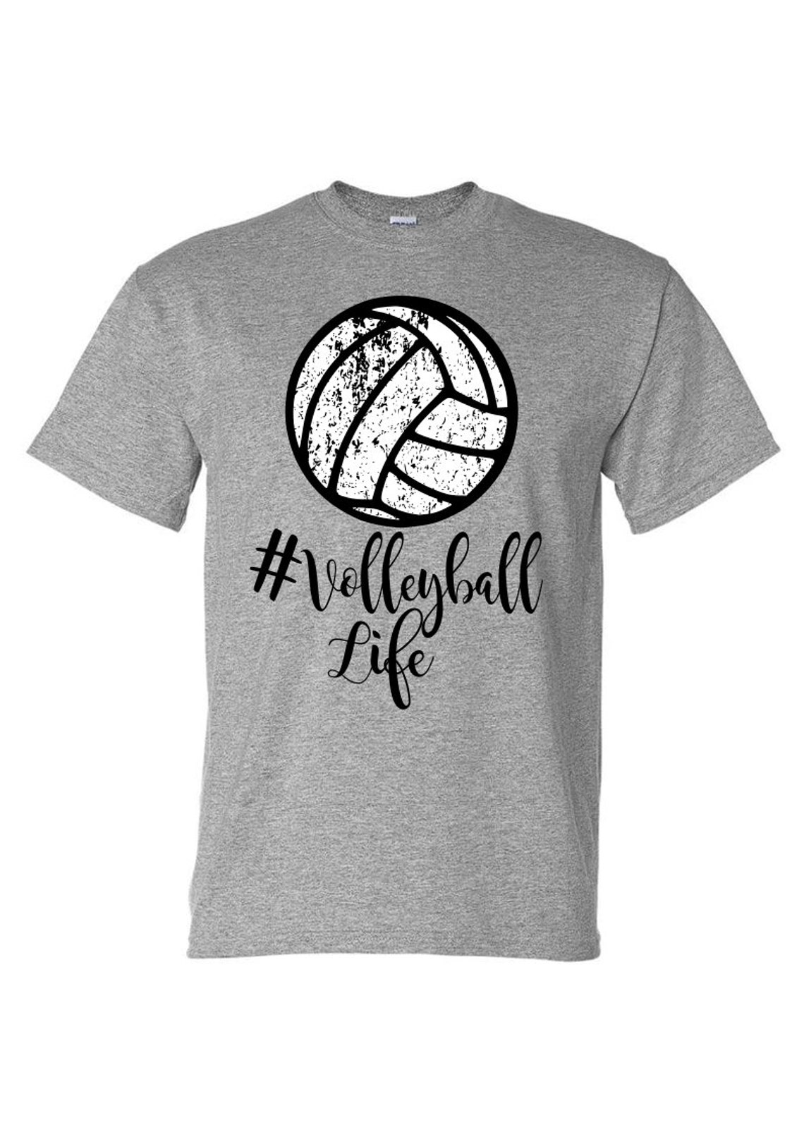 Grunge Volleyball Svg Volleyball Life SVG Volleyball Mom T Etsy