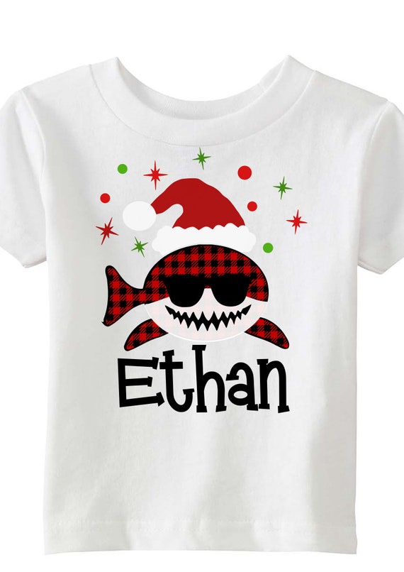 Download Santa Svg Shark Svg Santa Shark Svg Christmas Svg Boy | Etsy