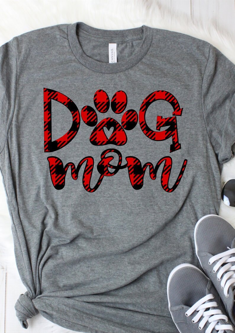 Download Buffalo Plaid Dog Mom SVG Dog SVG Pet Svg Mom SVG Dog Mom ...