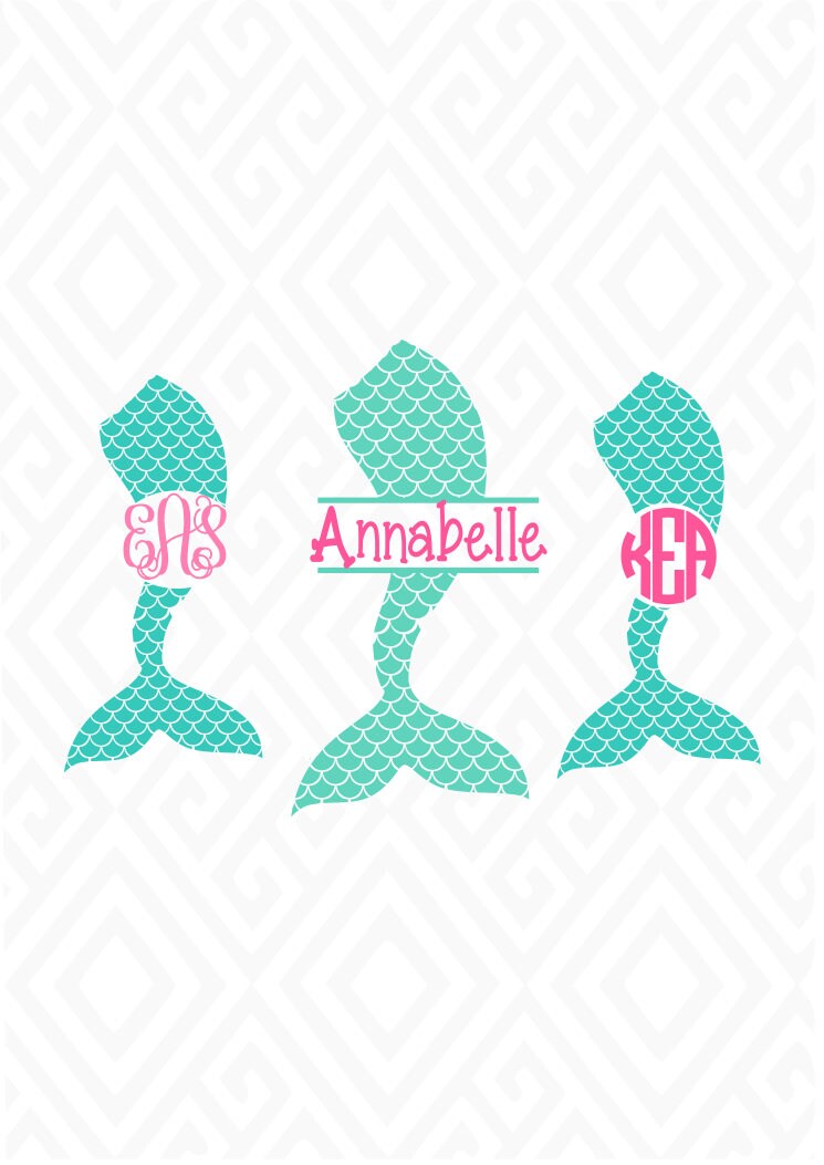 Free Free 292 Mermaid Tail Name Svg SVG PNG EPS DXF File