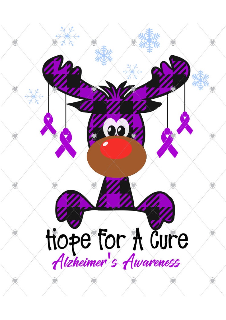 Download Alzheimers Awareness Svg Christmas Alzheimers Aawareness ...