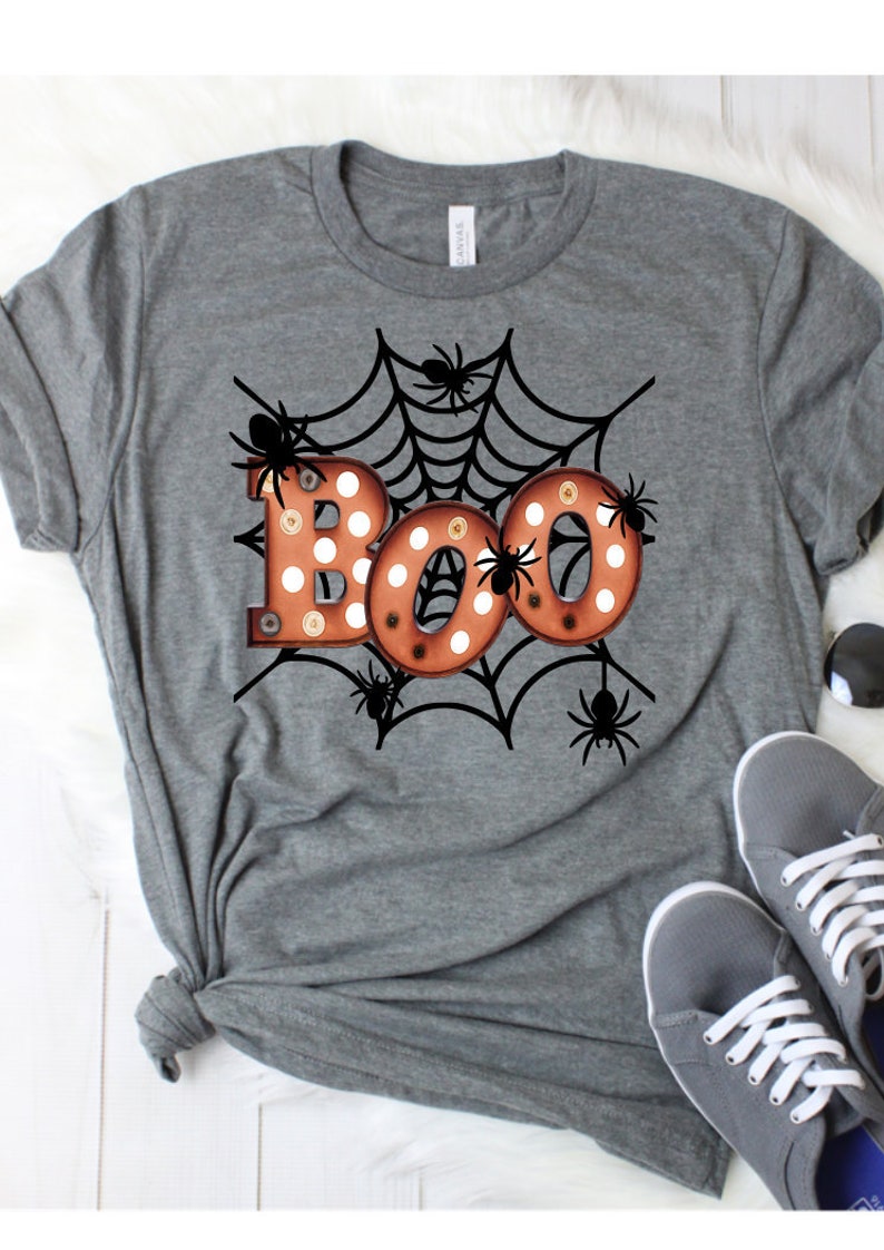 Halloween Sublimation Design Boo PNG Halloween T Shirt - Etsy Sweden