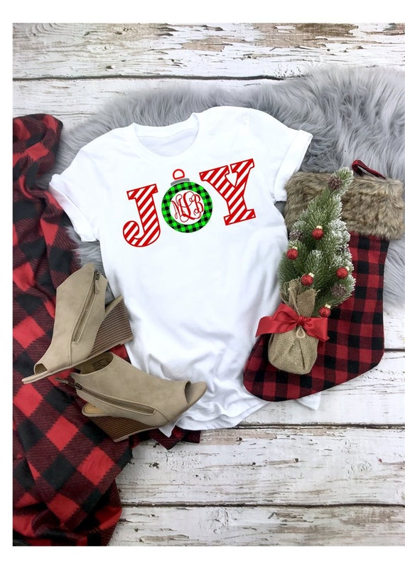 Download Christmas Monogram Svg Christmas Svg Joy Svg Christmas Etsy