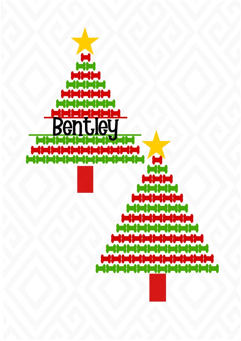 Dog SVG Dog Christmas SVG Christmas Tree SVG Dog Christmas  Etsy