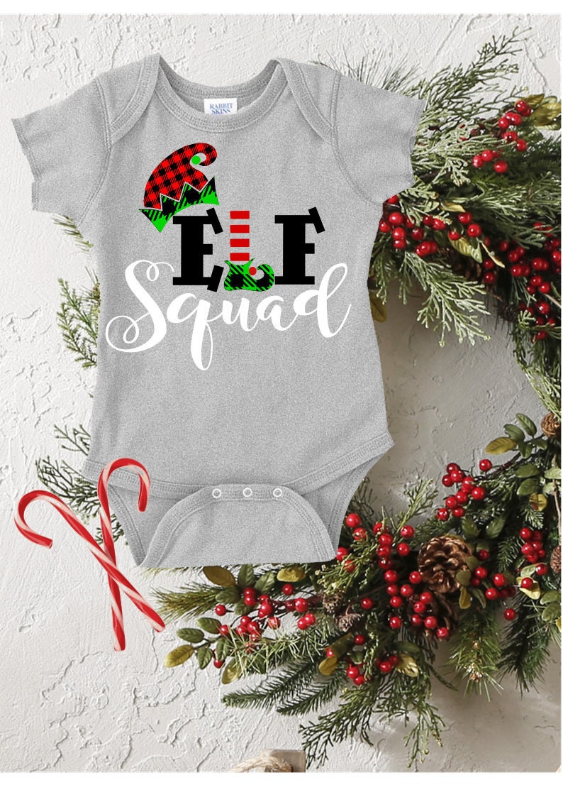 Elf Svg Buffalo Plaid Christmas Elf Svg Elf Squad Svg SVG | Etsy