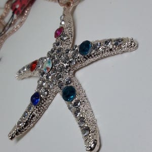 Betsey Johnson Necklace Star Fish New