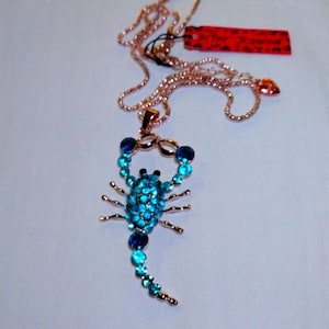 Betsey Johnson Necklace  Scorpio New