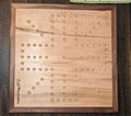Handmade Ambrosia Maple Chinese Checkers & Aggravation Game Board