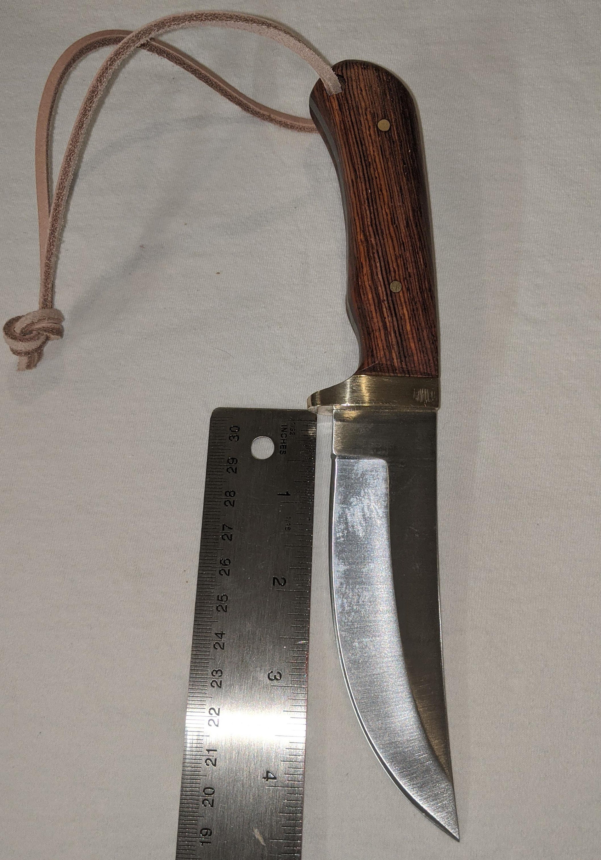 Hunting knife Large 4 1/2 inch blade with beautiful handle Etsy