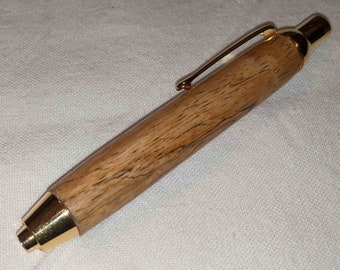 Handmade Cocobolo & Spalted Wood Sketch Pencil with Sharpener