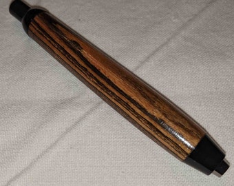 Sketch Pencil - Bacote wood with black chrome, cap includes sharpener 5.6 mm lead -