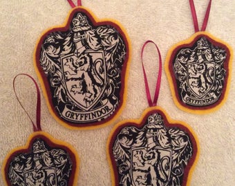 Harry Potter Gryffindor Ornaments-Set of 4