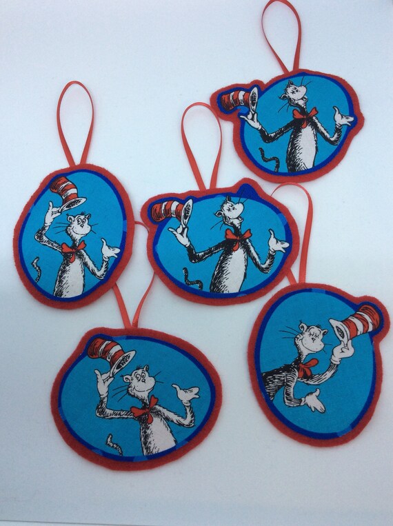 Dr Seuss Christmas Ornaments 