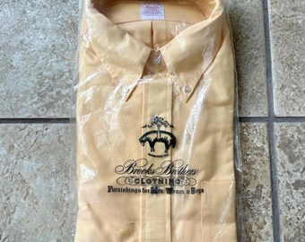 brooks brothers USA製 17 1/2 makers シャツ スーピマコットン オックスフォード ドレスシャツ Traditional