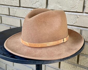 Dorfman Pacific Brown Fedora Vintage Men display picture 2