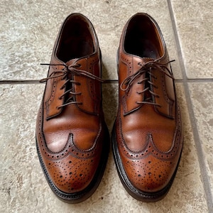 hollywood brown derby dress code Florsheim Castellano Wing Ox 9.5 Men's Tan