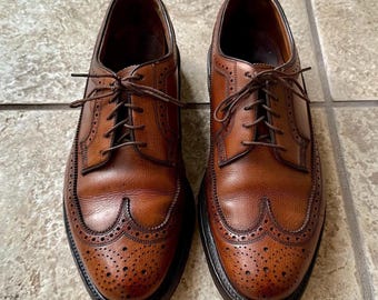 Ultra Rare Vintage 1960s Florsheim Royal Imperial Kenmoor White