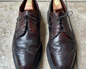 Alden X Brooks Brothers A764 Men's SHELL CORDOVAN Wing Tip