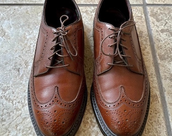 Vintage 1970's -florsheim' Men's Imperial Kenmoor - Long Wing
