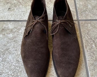 Vintage HENRY MAXWELL Wildleder Chukka Stiefel | Größe 9 E |