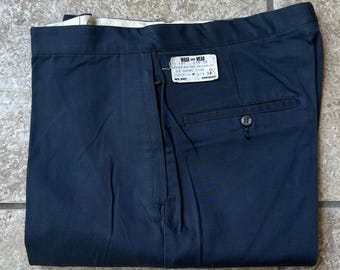 パンツ Dead stock!!! Dickies pants W36 L32 Navy Vintage Dickies Navy Work Pants Size 36 | eBay