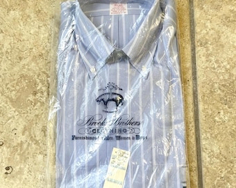 トップス Brooks Brothers makers shirt made in USA Vintage Brooks Brothers Makers Shirt Mens 17-4 Button Up