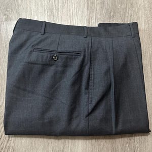 1980s Wool Gabardine Pants - Etsy