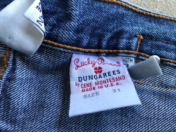 Vintage LUCKY BRAND Blue Cotton Denim 