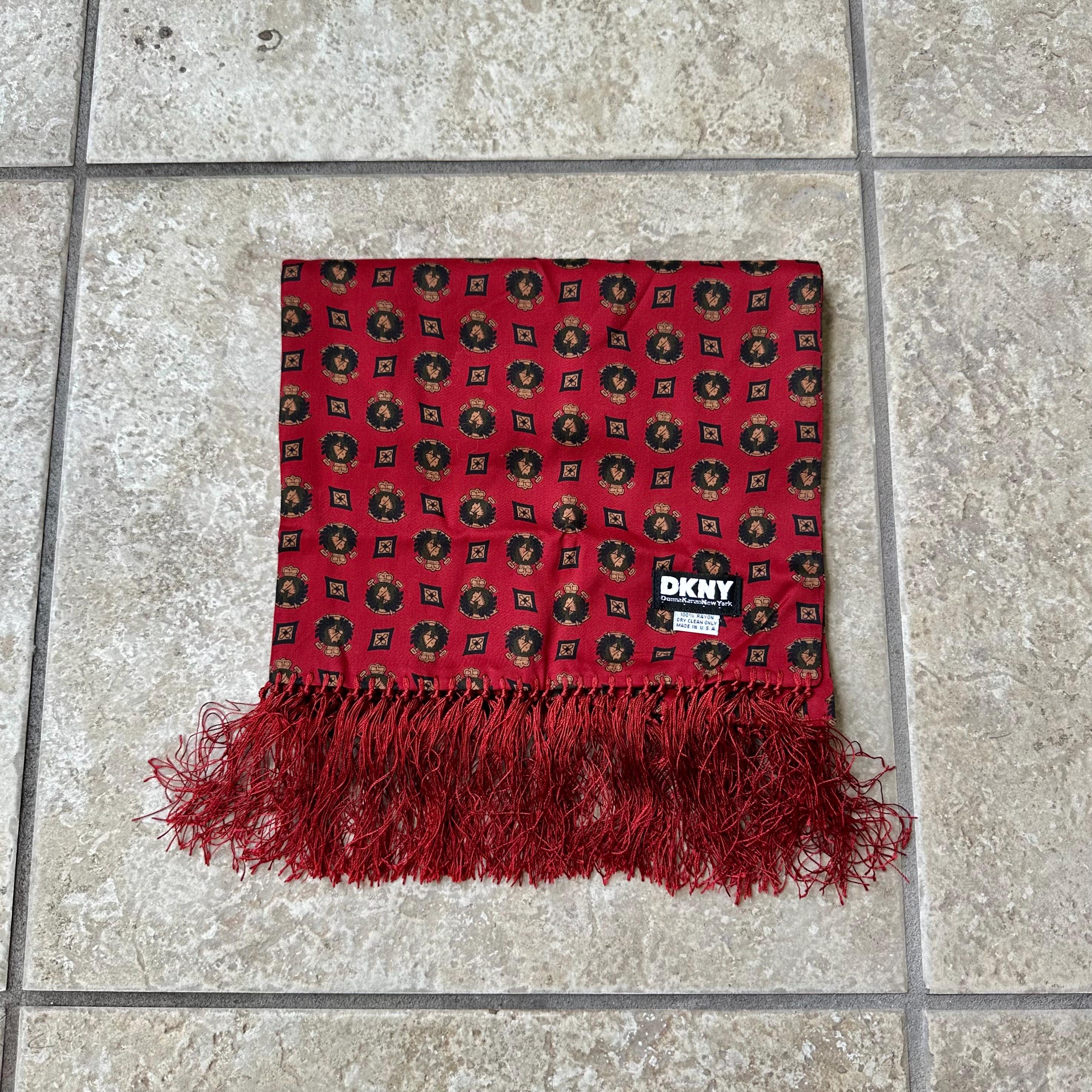 Dkny silk scarf - Etsy 日本