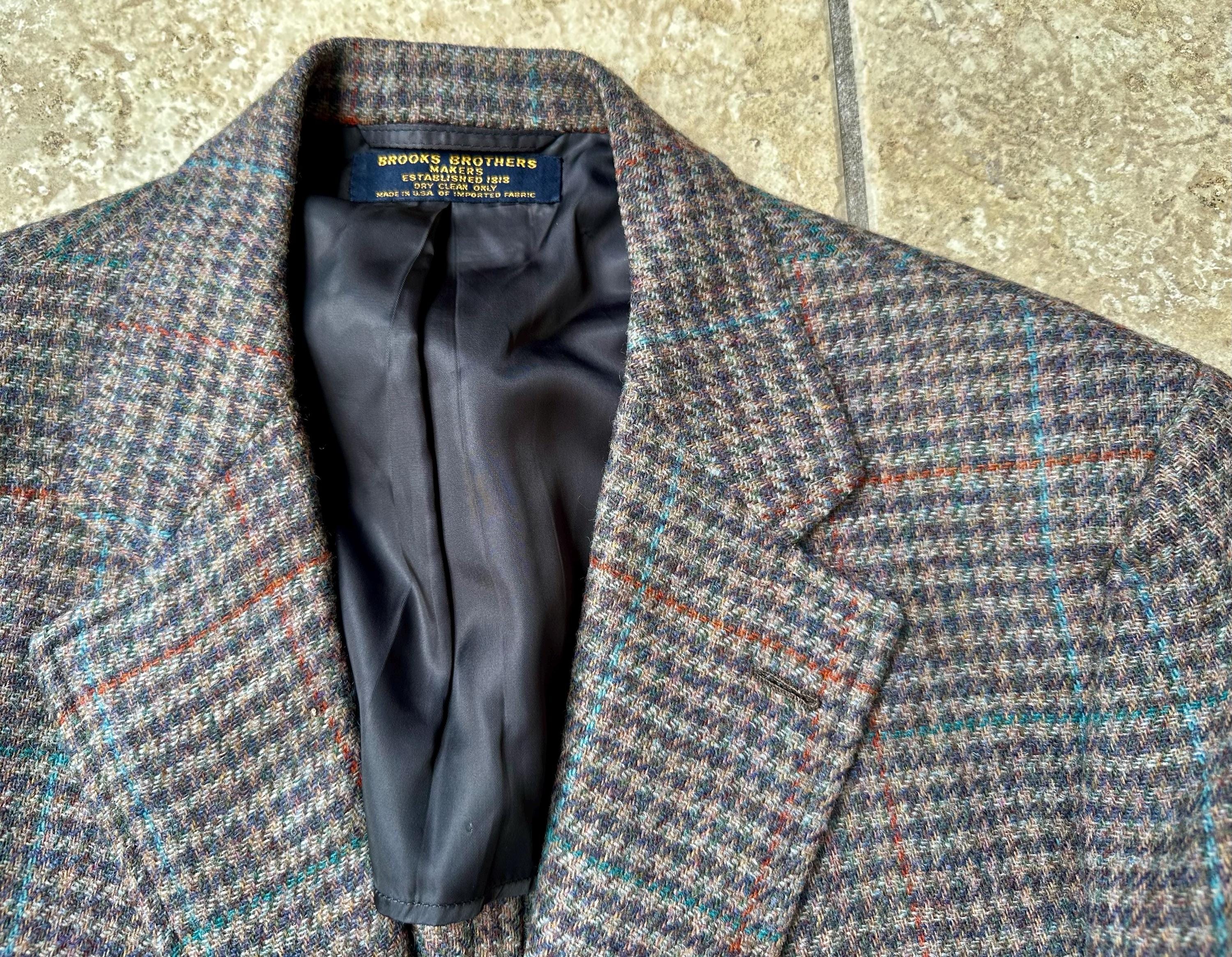 BrooksBrothers✕Harris Tweedダブルネームブルゾン 中古・古着通販 