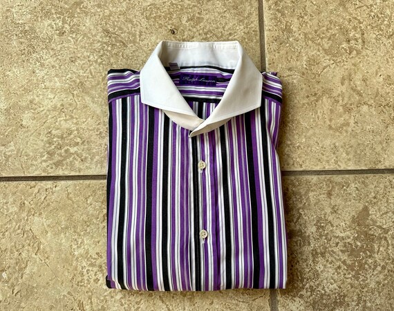 Ralph lauren on sale purple dress shirt