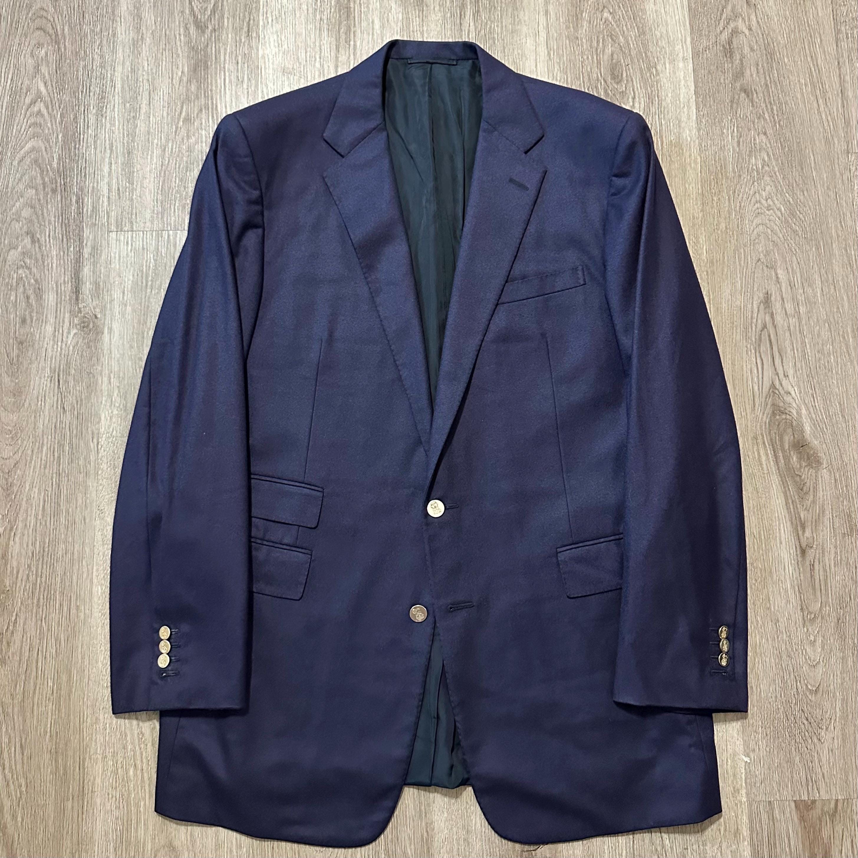 Ralph Lauren Navy Blazer - Etsy