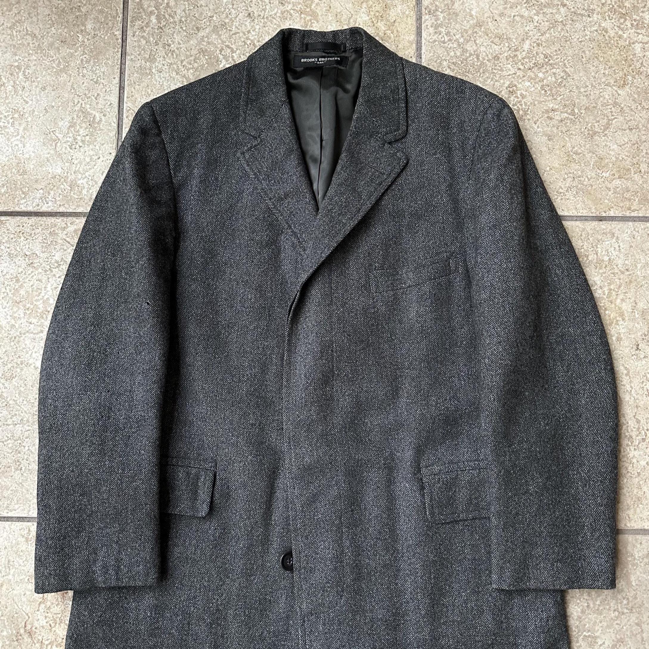 Tweed Balmacaan - Etsy