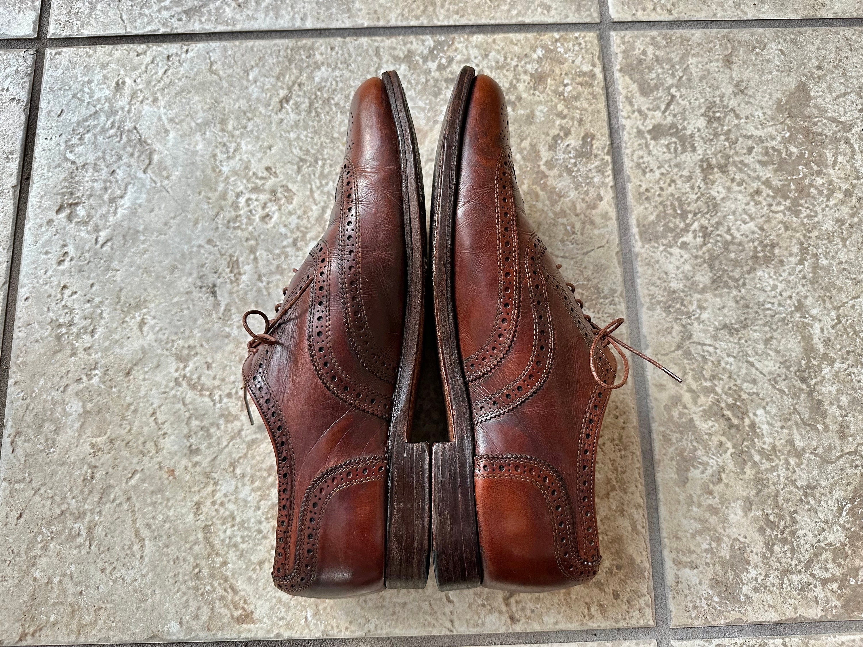 Polo Ralph Lauren Leather Wingtip Oxford Shoes Ralph Lauren Asher Wingtip Oxford (Men) | Nordstrom main image 3
