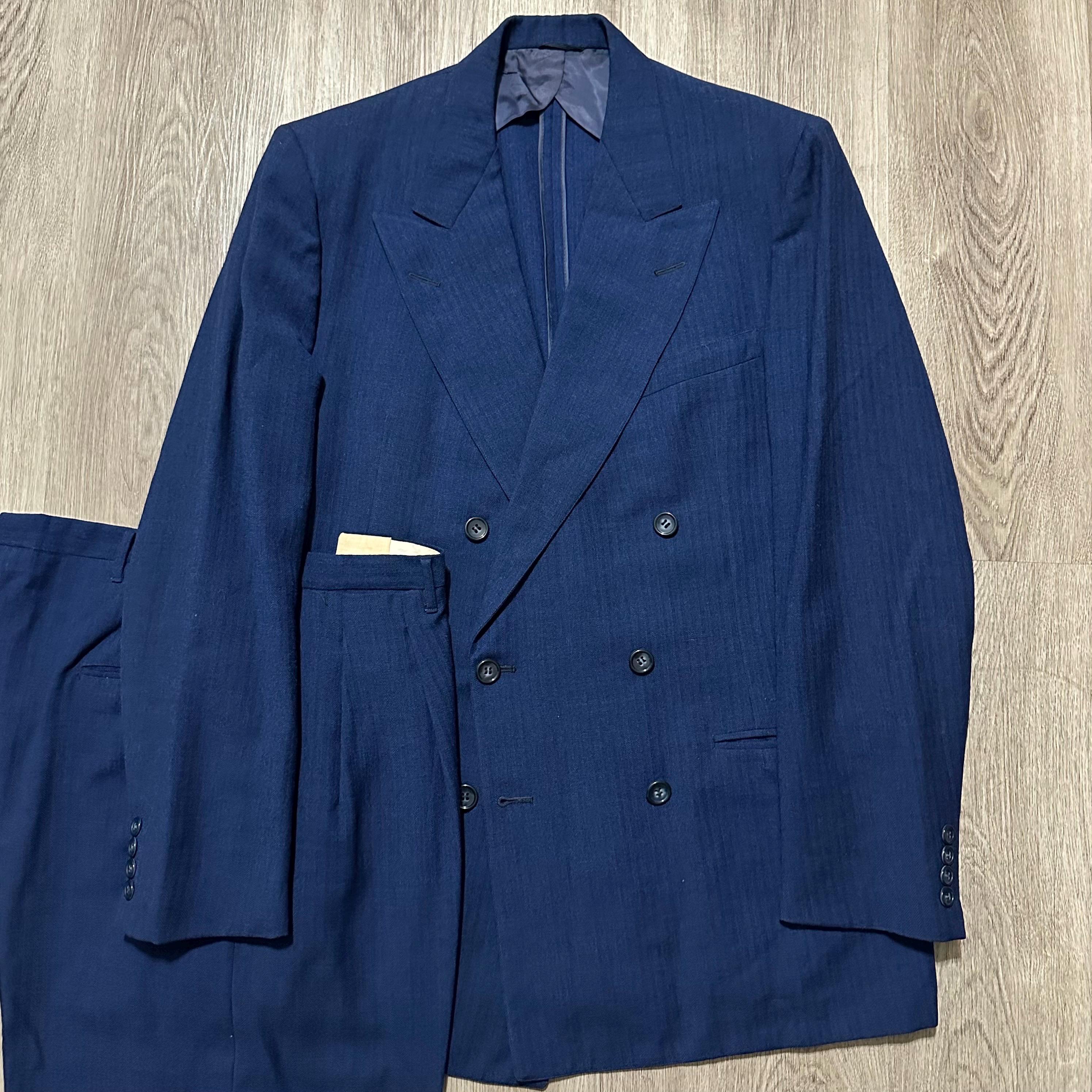 1940s Double Breasted Jacket Men - Etsy
