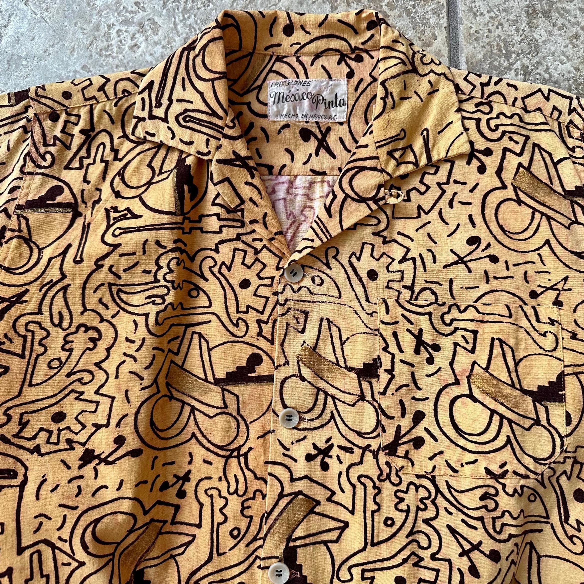 Towncraft Men Rayon Shirt 1950s - Etsy